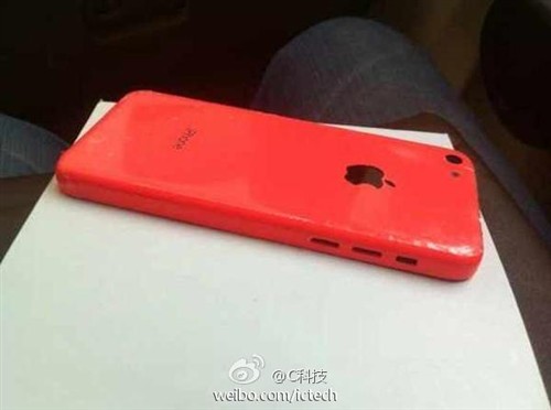 红色iPhone5C亮相 iPhone5G型号曝光 