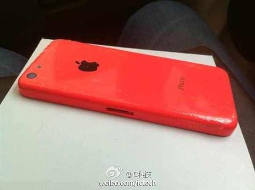 红色iPhone5C亮相 iPhone5G型号曝光 