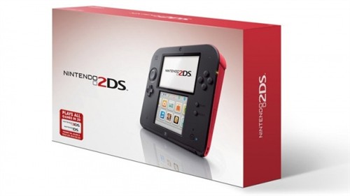 任天堂3DS阉割版2DS发布 双屏直板设计 