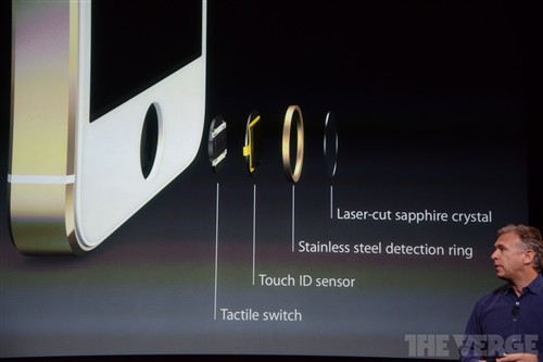iPhone5S最新功能 增加指纹识别系统 
