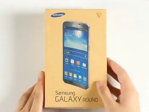 售100万韩元\/曲线屏 GALAXY Round开箱_三星