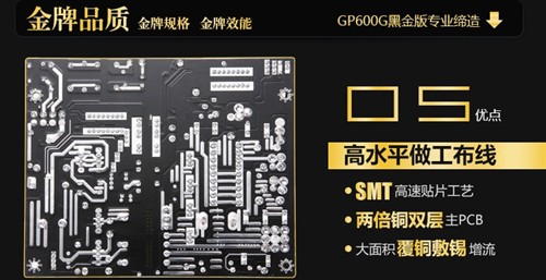 299定义金牌 鑫谷GP600G黑金内部解析 