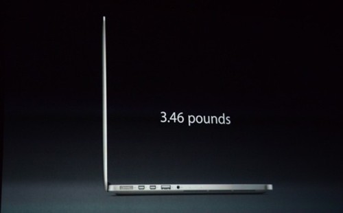 砍掉普通款 苹果发新Retina MacBook Pro 