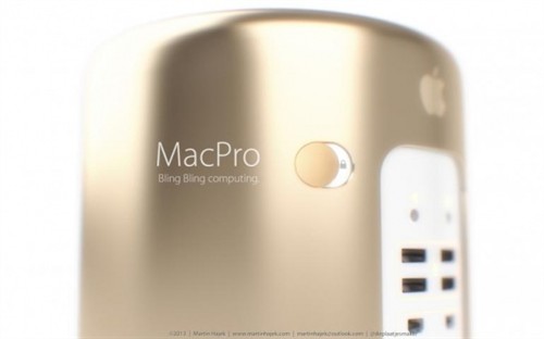 红色弱爆了 来看看土豪金版的Mac Pro 