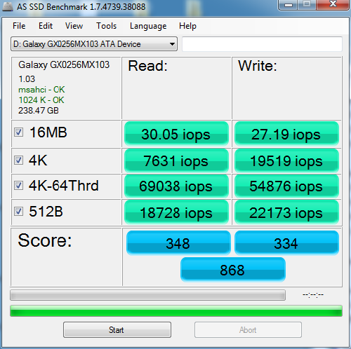 性能容量提升 影驰黑将256GB SSD评测 