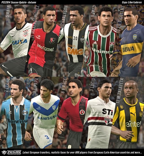 《PES 2014》重大更新：多人模式11vs.11 