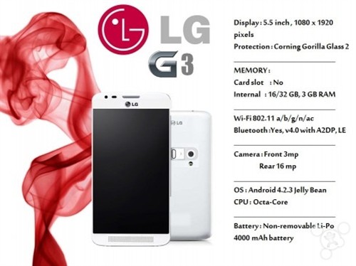 除了按键新卖点 传LGG3将用八核处理器 