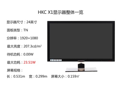 专注电竞 HKC X1显示器评测 