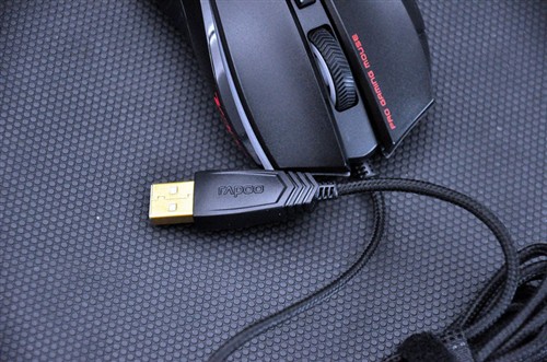 微操芯片 雷柏V300专业电竞游戏鼠标 