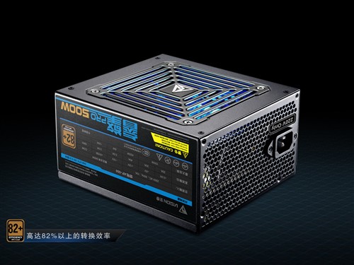 至睿PRO500W 82+电源 稳定供电更放心 