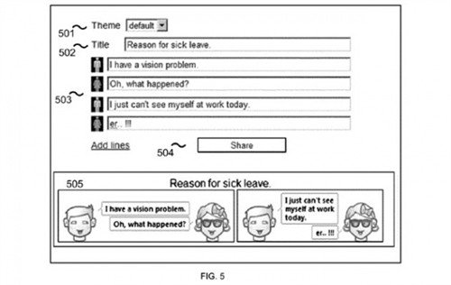 谷歌新专利！让谈话内容变成趣味漫画 