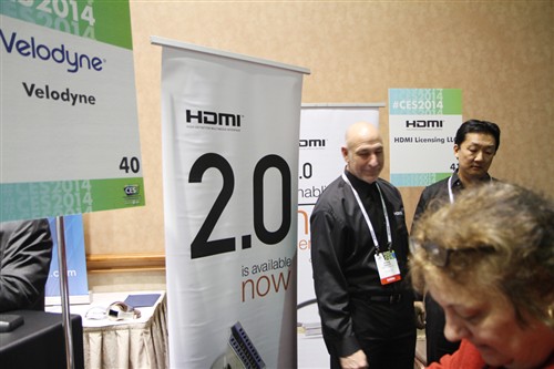 完美支持4K LLC CES2014展示HDMI 2.0 