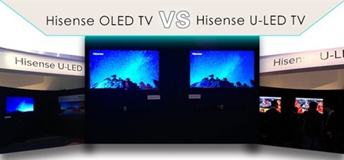 海信CES发布新ULED 与OLED同台竞“技”