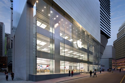 风格类似上海香港 成都两家苹果店确认_苹果平