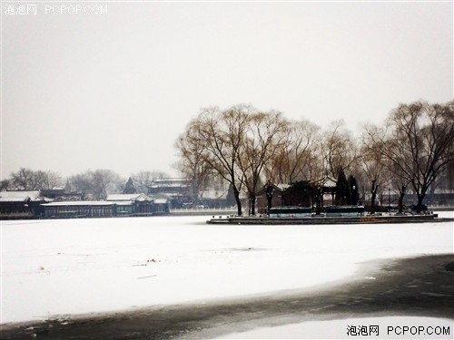 镜头下北京：iPhone5s拍北京先进场雪 