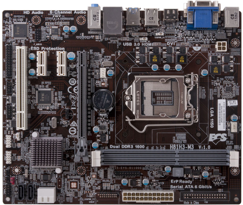双COM+PCI升级首选 H81H3-M3主板介绍 