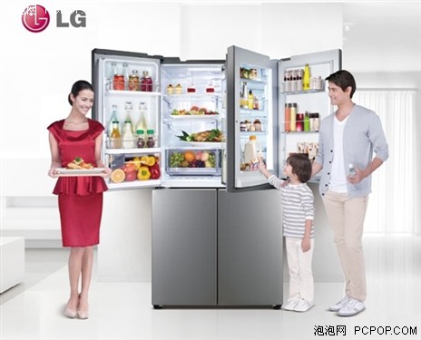 空间改革家LG G6000智能存储概念冰箱 