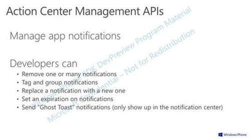 WP8.1通知中心细节曝光 键盘占屏幕空间减少