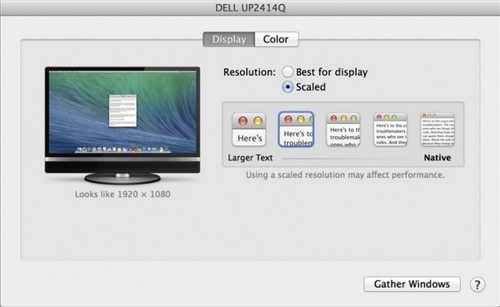 Mac OS补丁优化4K 支持1080p并行缩放 