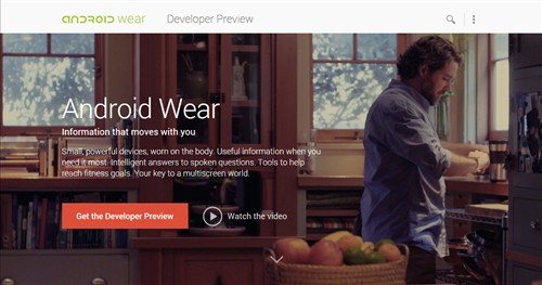 真来了 谷歌穿戴平台Android Wear发布 