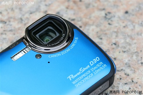 防水耐寒抗摔 佳能PowerShot D30评测 