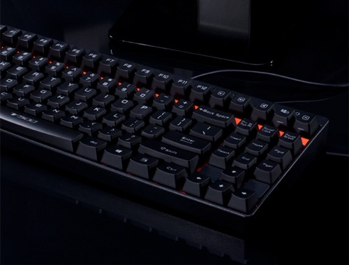 全新价格领域！雷柏V500机械游戏键盘 