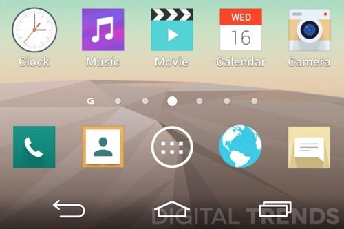 继外观和规格之后LG G3系统界面再曝光 