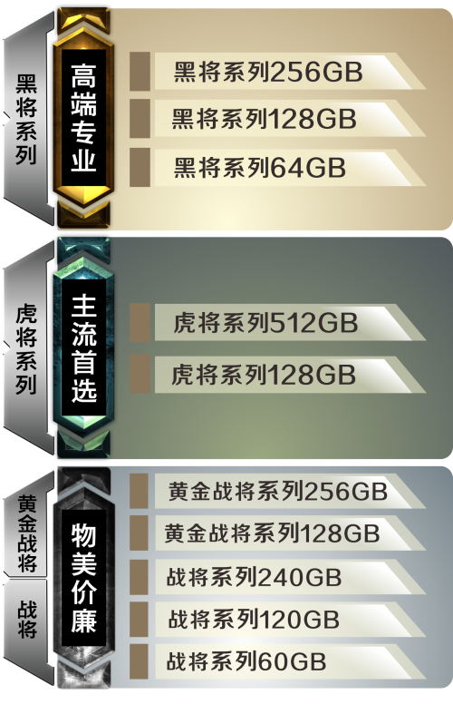 震撼破冰价影驰战将系列240GB仅售699 