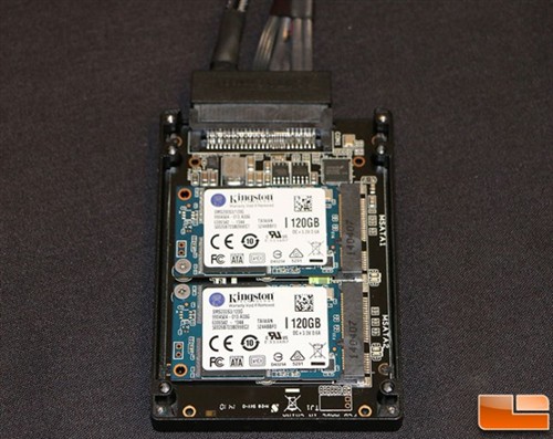 两个SSD内部组Raid 0 