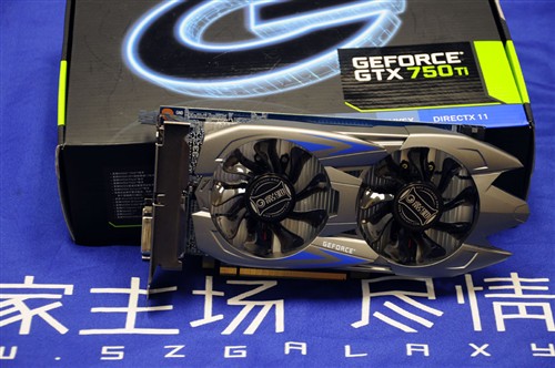 影驰gtx750ti 黑将