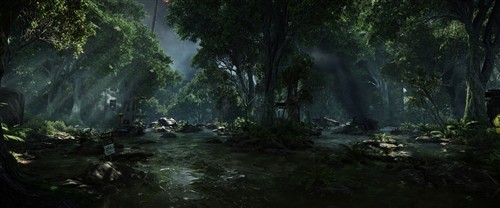 震撼清晰场景 《孤岛危机3》游戏图赏 