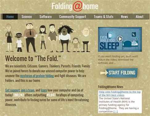 解读Folding@Home：真正有意义的计算 