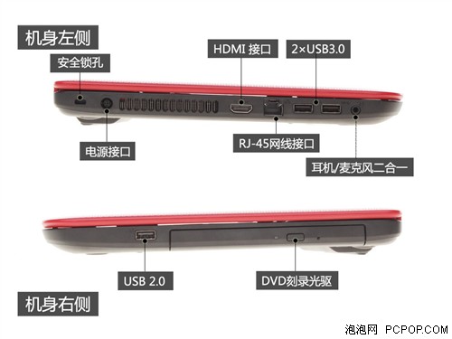 高性价比亮红机身 戴尔灵越14 3000评测 