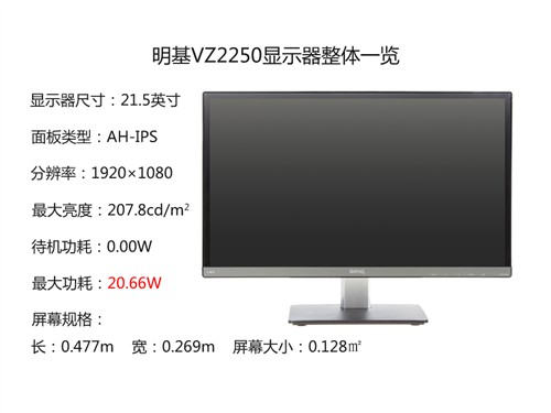 明基VZ2250显示器评测 