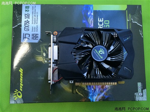 专业显卡 万丽GTX750本尊促销仅售799 