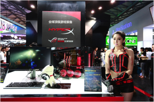 ChinaJoy2014开幕 ROG游戏硬件最耀眼 