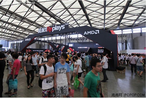 AMD统一游戏战略展实力 众伙伴ChinaJoy齐秀至尊装备 　　　 