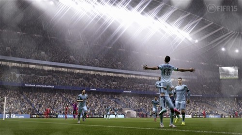 FIFA15最新游戏内截图：效果十分震撼 