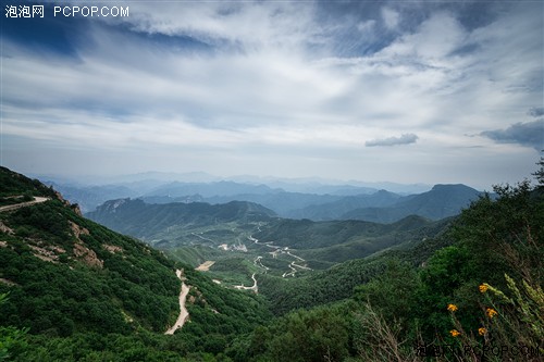 试用富图宝CT5A三脚架拍摄百花山风光 