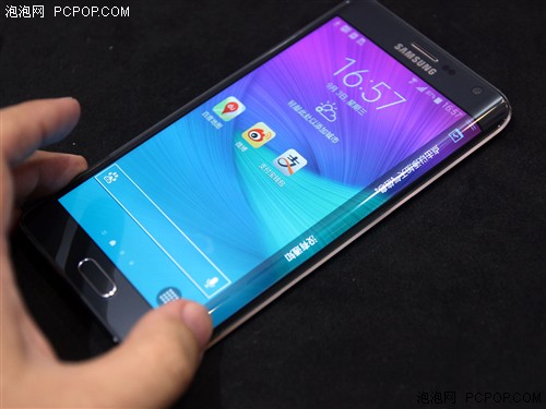 曲面侧屏 三星GALAXY Note Edge试玩 