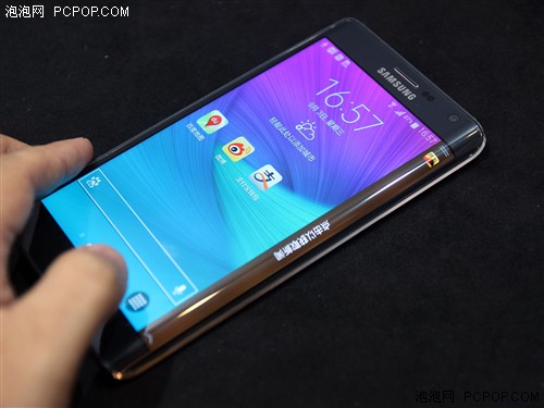 曲面侧屏 三星GALAXY Note Edge试玩 