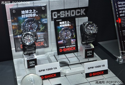 GPS 电波接收 G-SHOCK GPW-1000诞生 