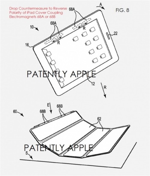 苹果已为iPad成功申请安全气囊保护套专利 
