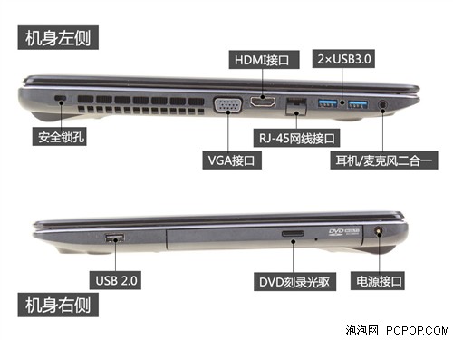 高性价比轻薄机身 华硕K550D APU本评测 