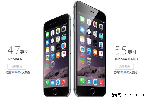 预料之中 苹果iPhone6京东预约破700万 