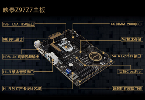 中国酷主板 映泰Hi-Fi Z97Z7的测评！ 