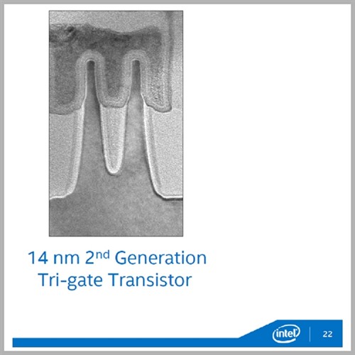 显微镜下的Intel 14纳米：晶体管之美 