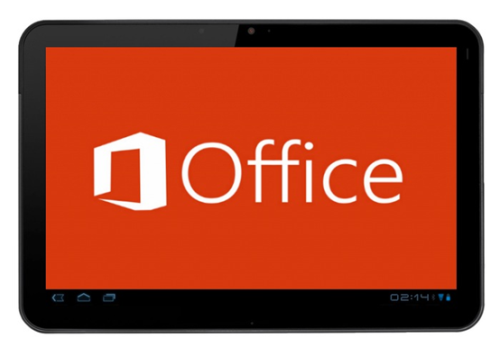 微软将于下月推出Android平板Office套件 