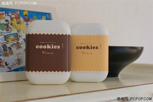 吃货挚爱 Cookies牛奶味巧克力味移动电源 