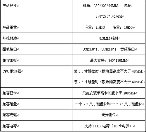 佑泽ITX9001全铝迷你小机箱仅售255元